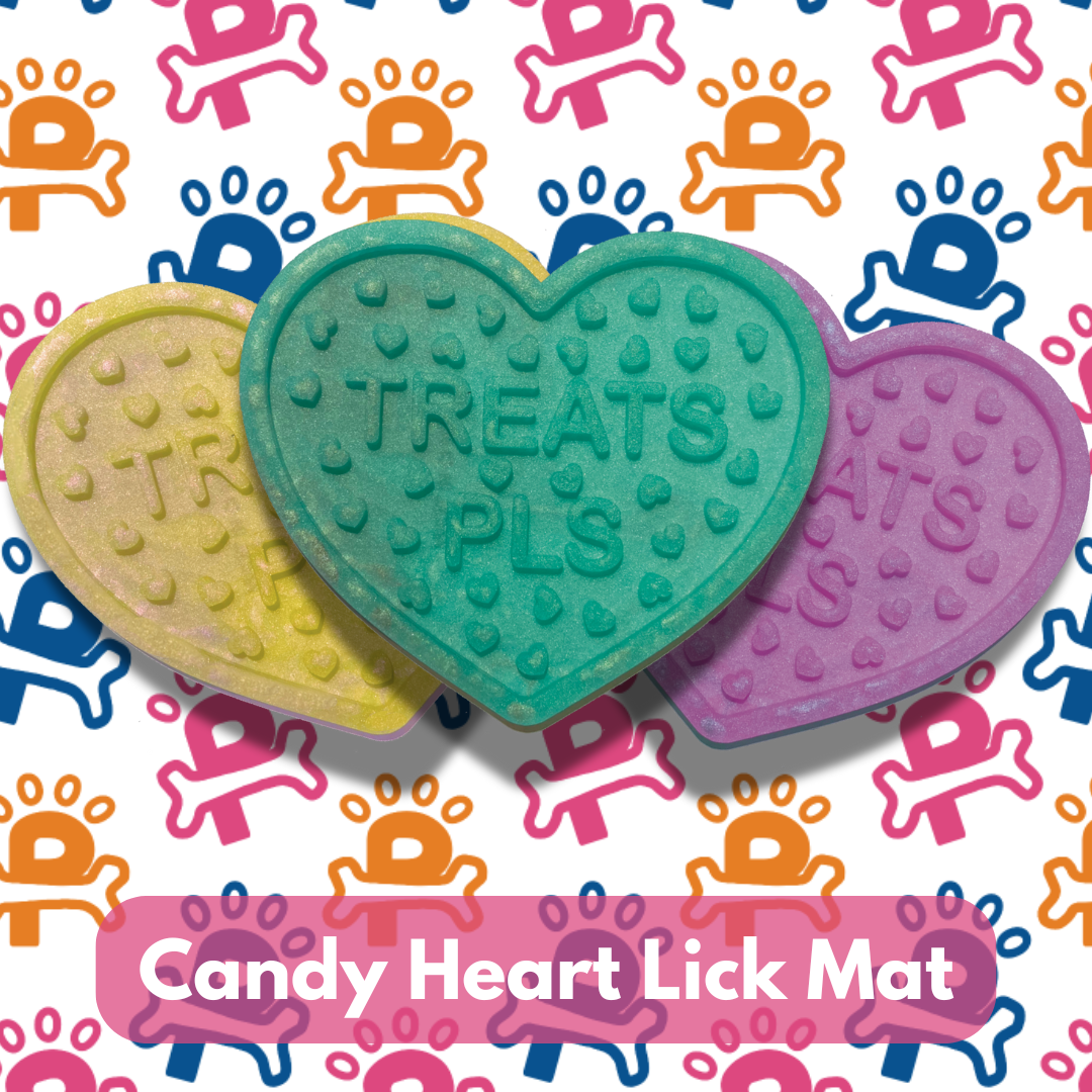 Candy Heart Lick Mat