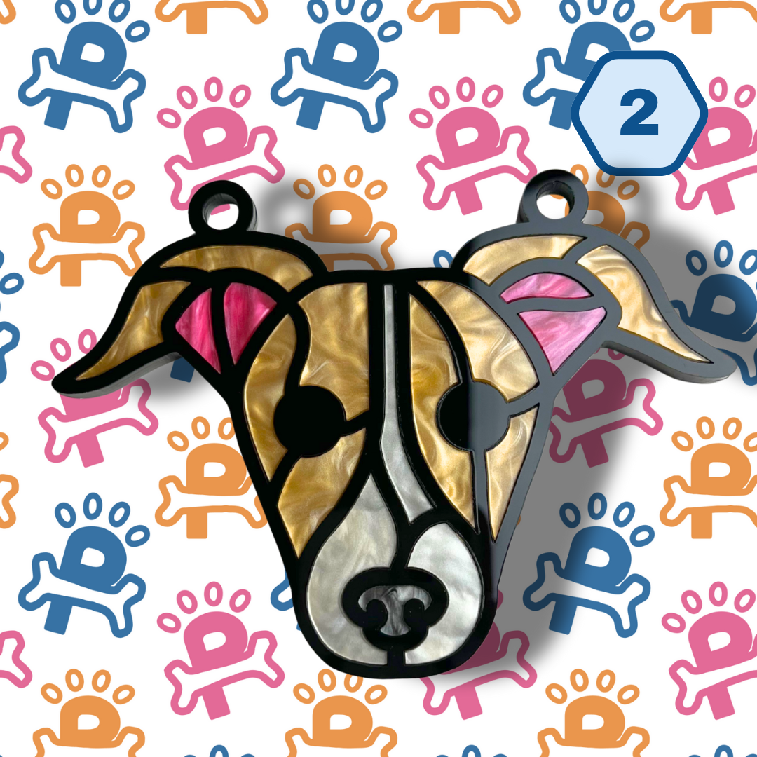 Wall Hanging - Grey Hound / Whippet