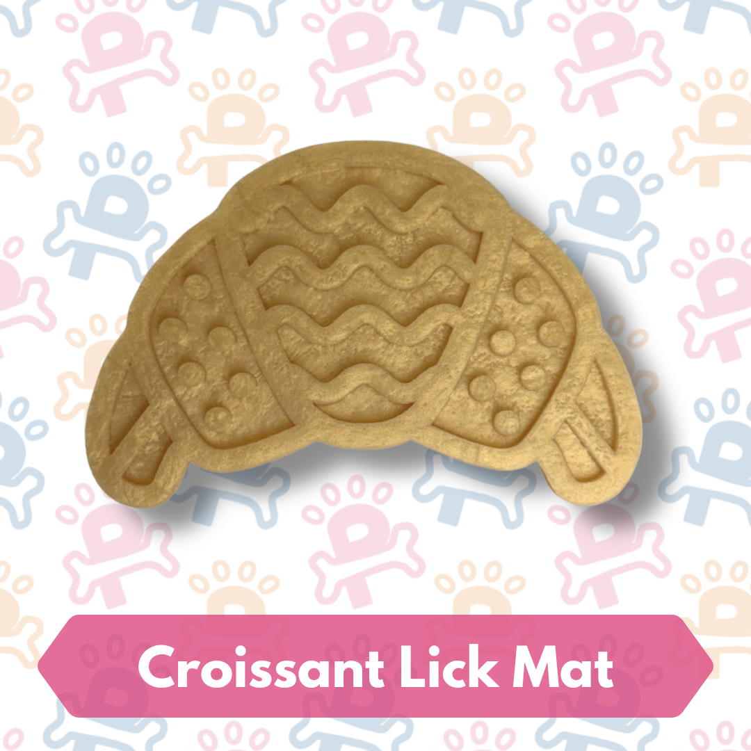 Croissant Lick Mat Bundle (5)