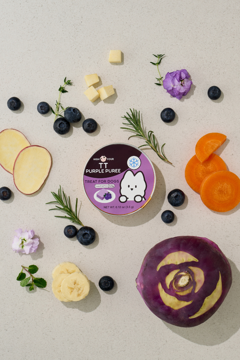 High Four TT Wholesome Purple Puree for Dogs