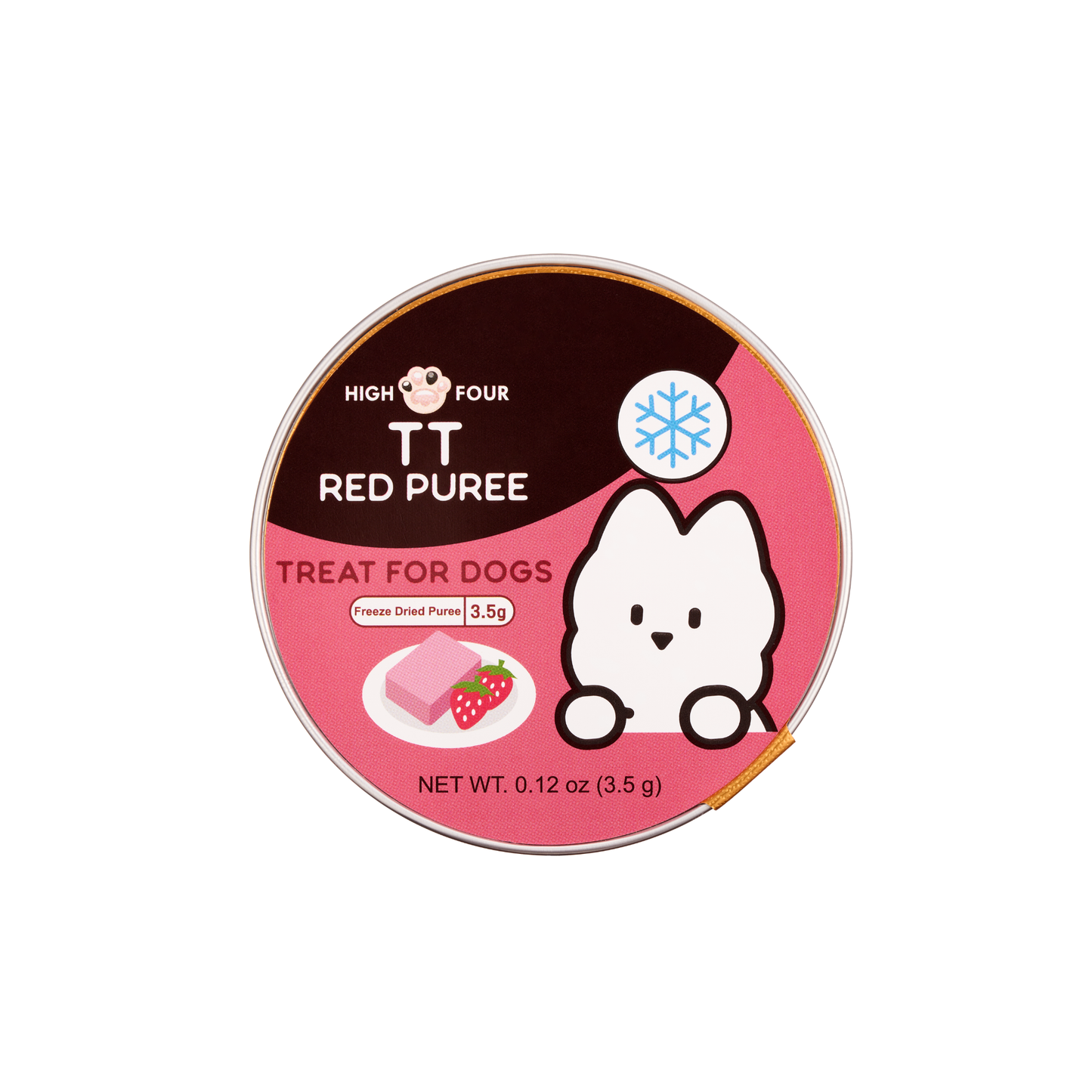 High Four TT Wholesome Red Puree Treat for Dogs