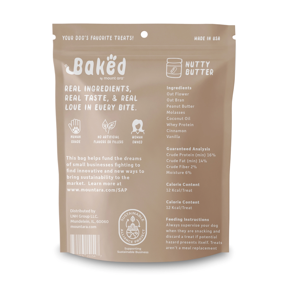 Mount Ara Baked Cookies - Nutty Butter