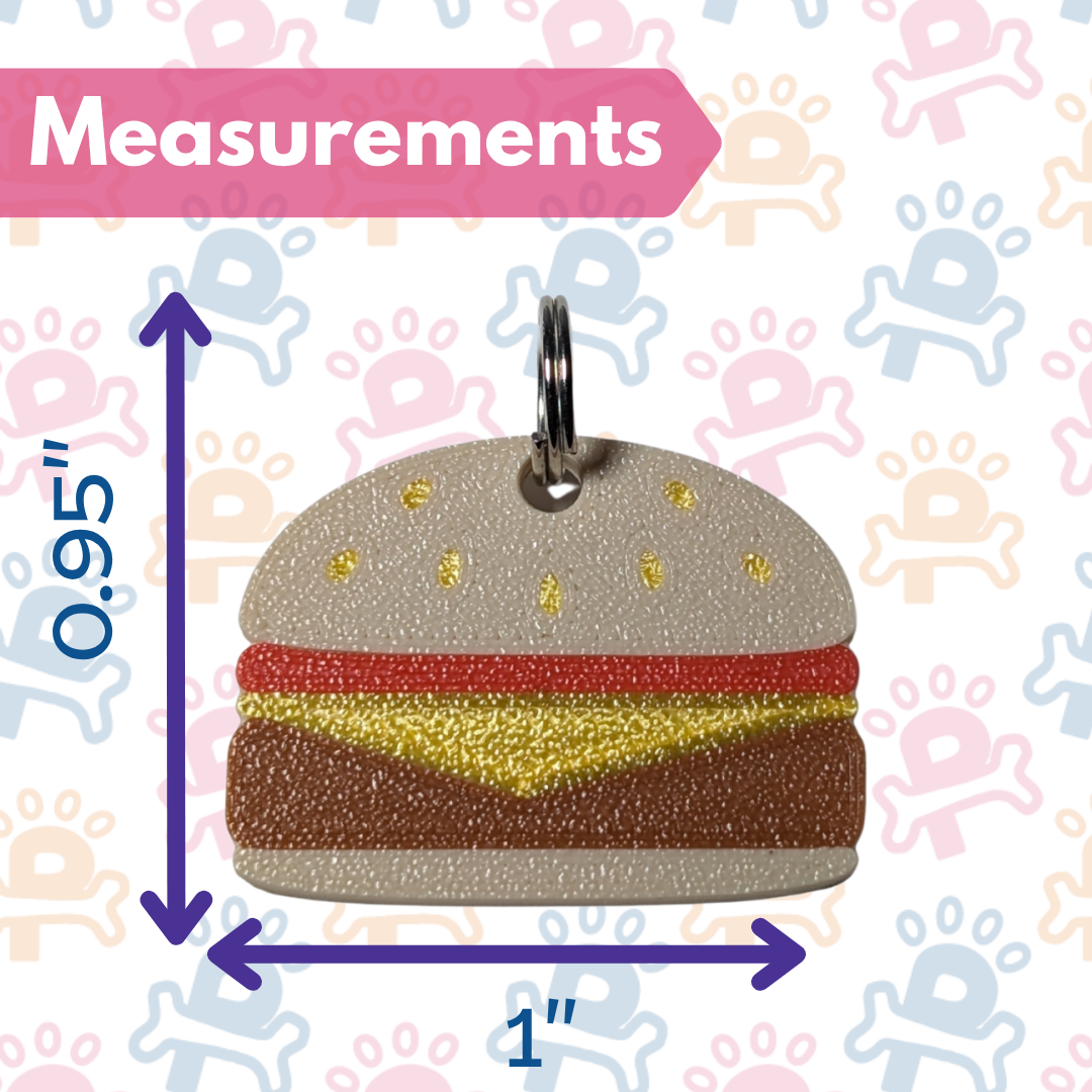 Burger Smart Tag