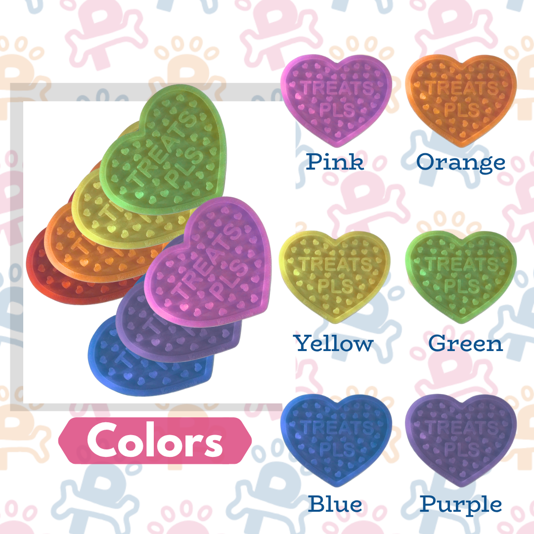 Candy Heart Lick Mat