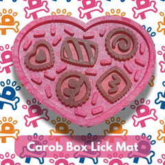 Carob Box Lick Mat