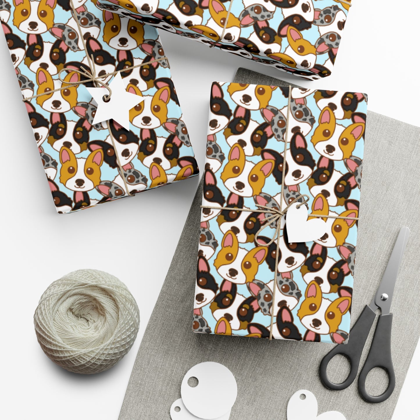 Wrapping Paper - Corgi