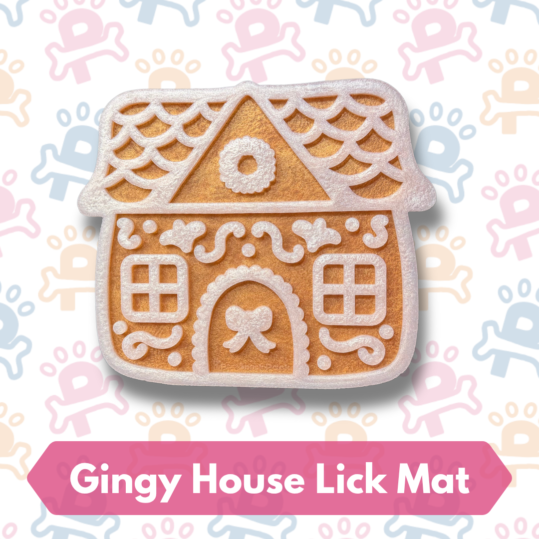 Gingerbread House Lick Mat Bundle (5)