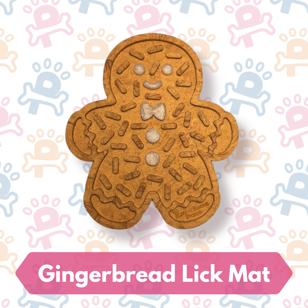 Gingerbread Lick Mat