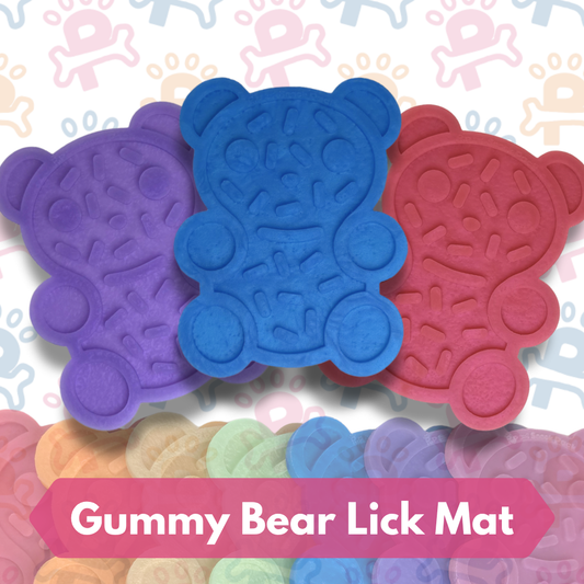 Gummy Bear Lick Mat Bundle (5)