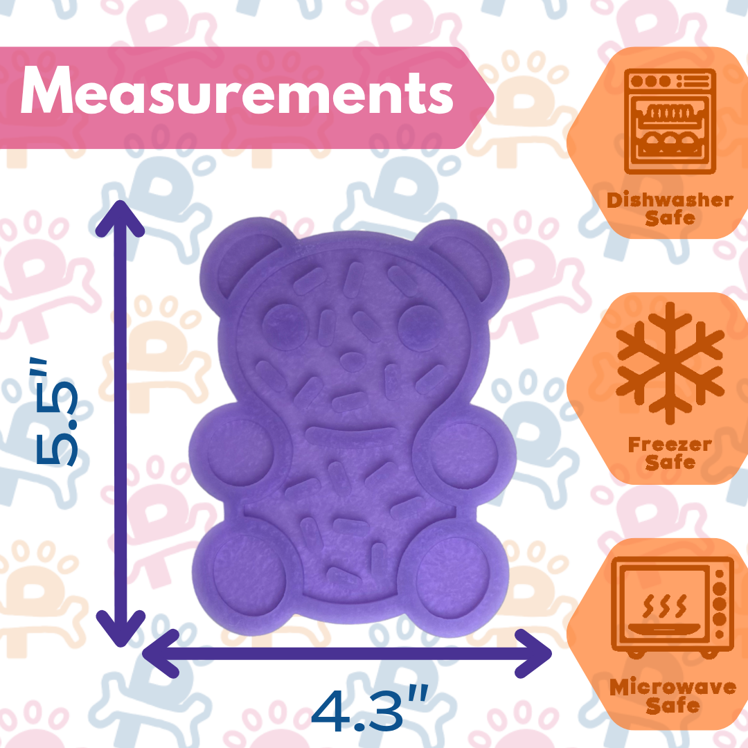 Gummy Bear Lick Mat