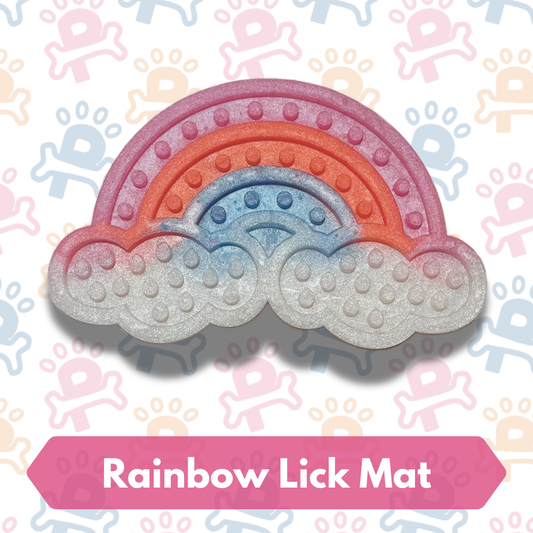 Rainbow Lick Mat Bundle (5)