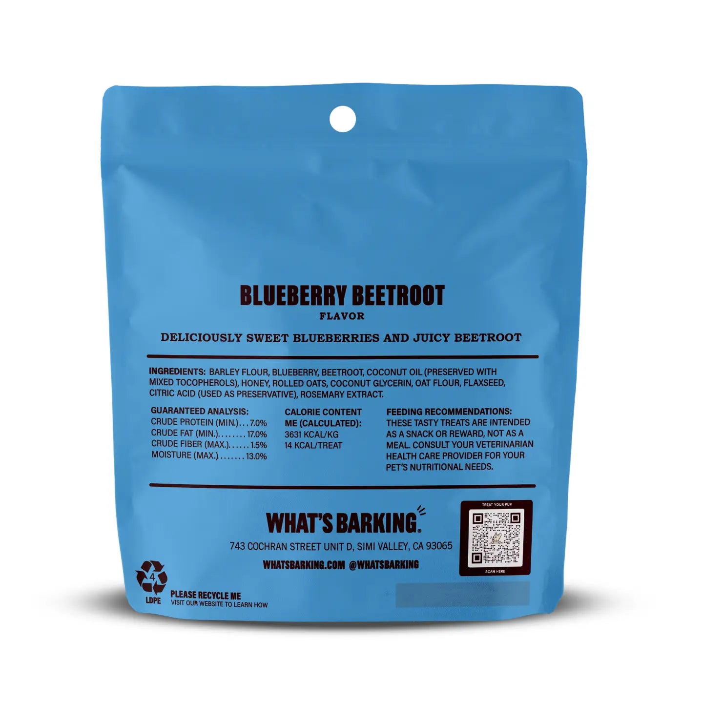 What's Barkin - Blueberry Beetroot